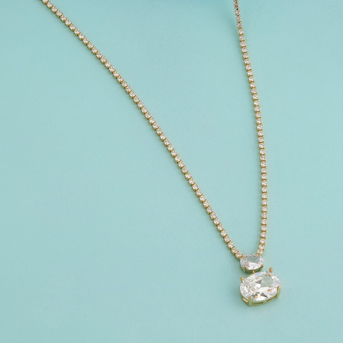 Trendy Zircon Necklace Trendy Necklace 192125