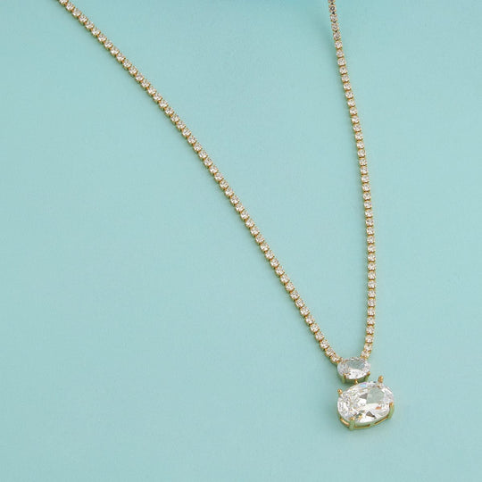 Trendy Zircon Necklace Trendy Necklace 192125
