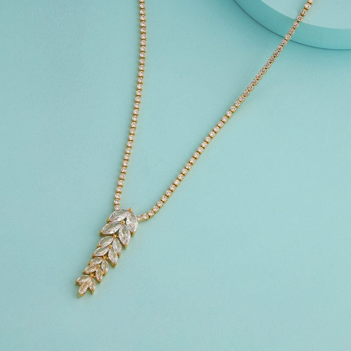Trendy Zircon Necklace Trendy Necklace 192127