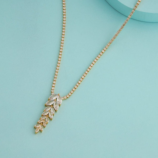 Trendy Zircon Necklace Trendy Necklace 192127