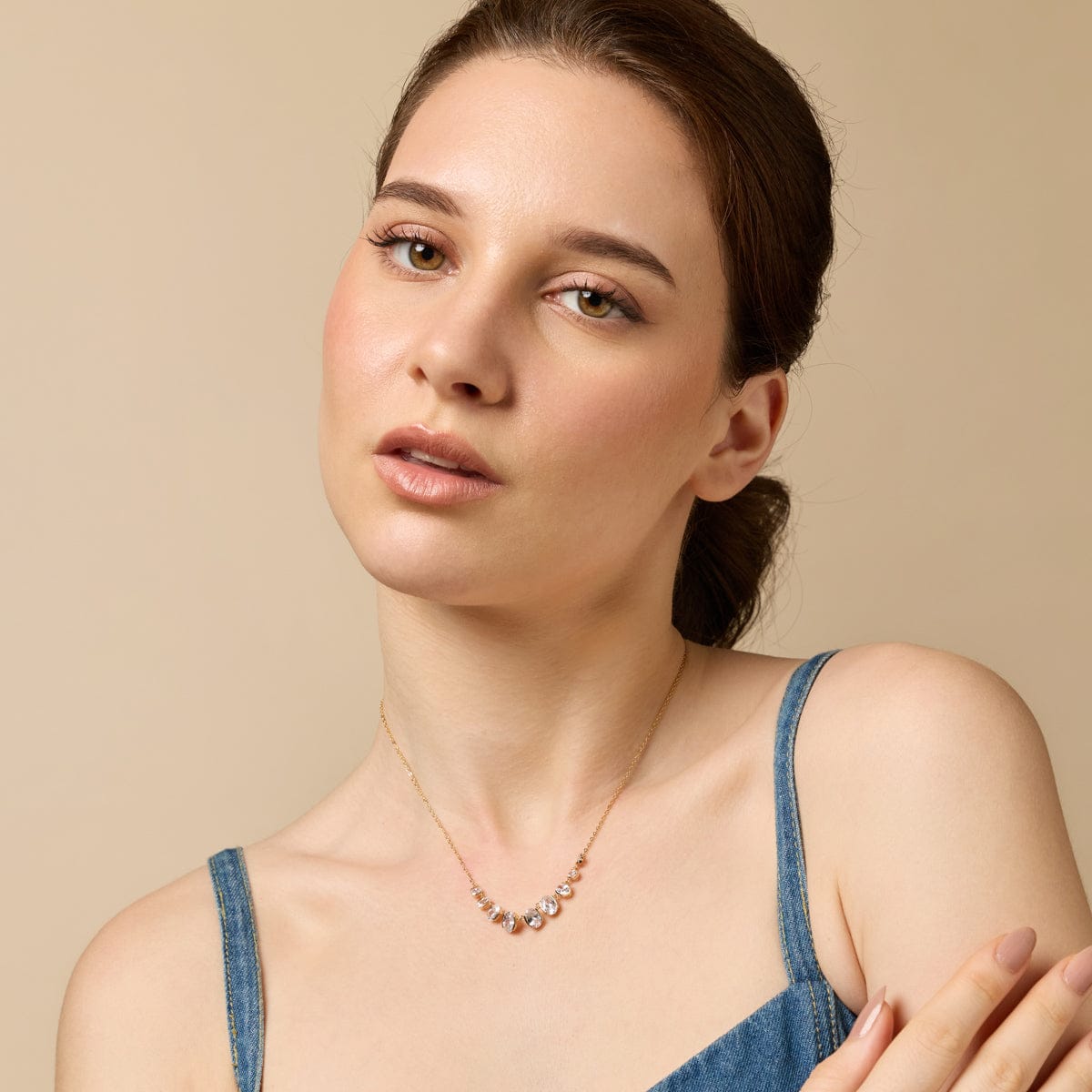 Trendy Zircon Necklace Trendy Necklace 192202