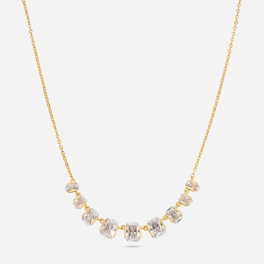 Trendy Zircon Necklace Trendy Necklace 192205