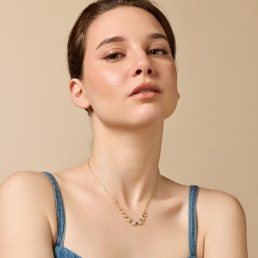 Trendy Zircon Necklace Trendy Necklace 192205