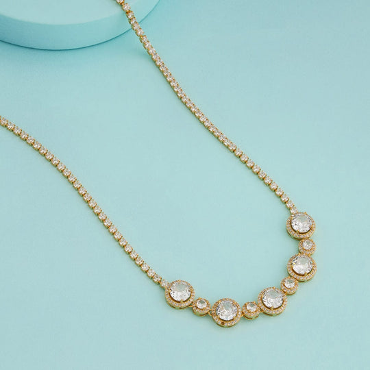 Trendy Zircon Necklace Trendy Necklace 192241