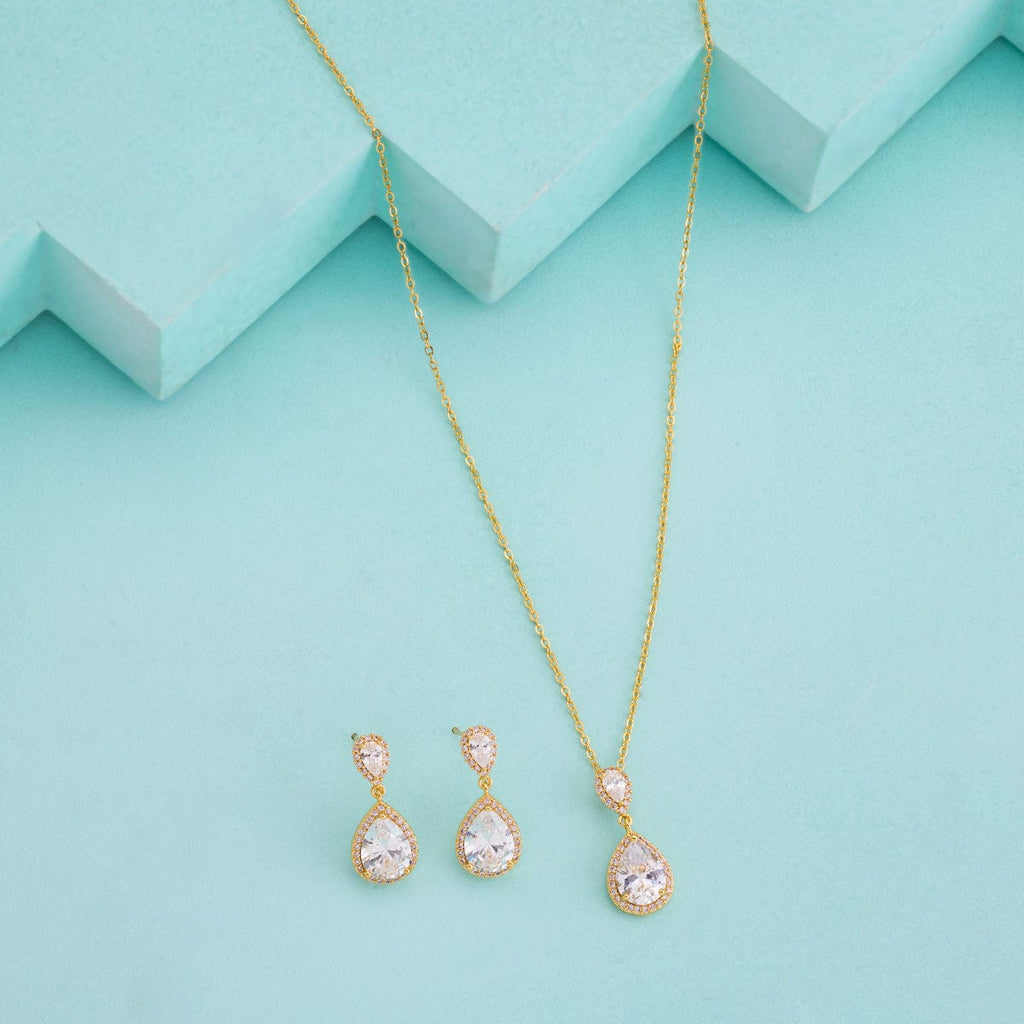 Trendy Zircon Necklace Trendy Necklace 195940