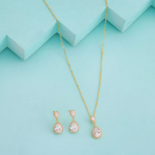 Trendy Zircon Necklace Trendy Necklace 195940
