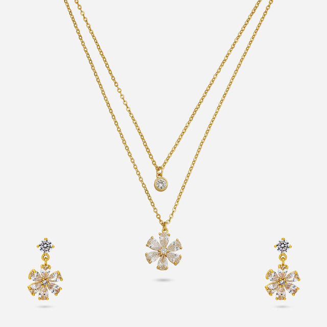 Trendy Zircon Necklace Trendy Necklace 195943