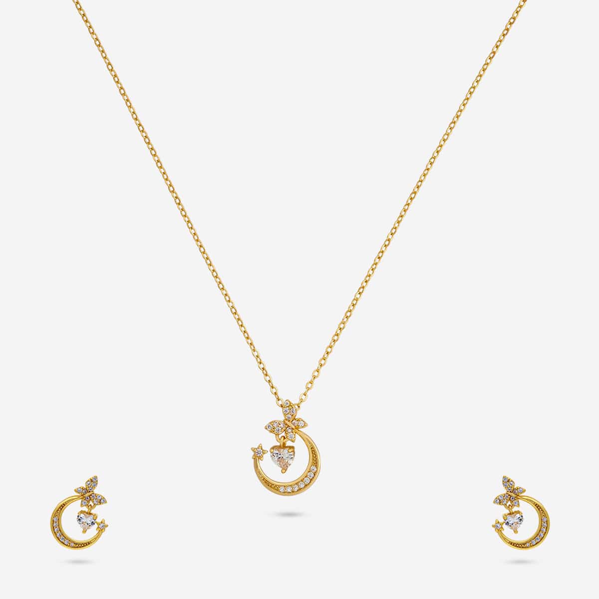 Trendy Zircon Necklace Trendy Necklace 195945