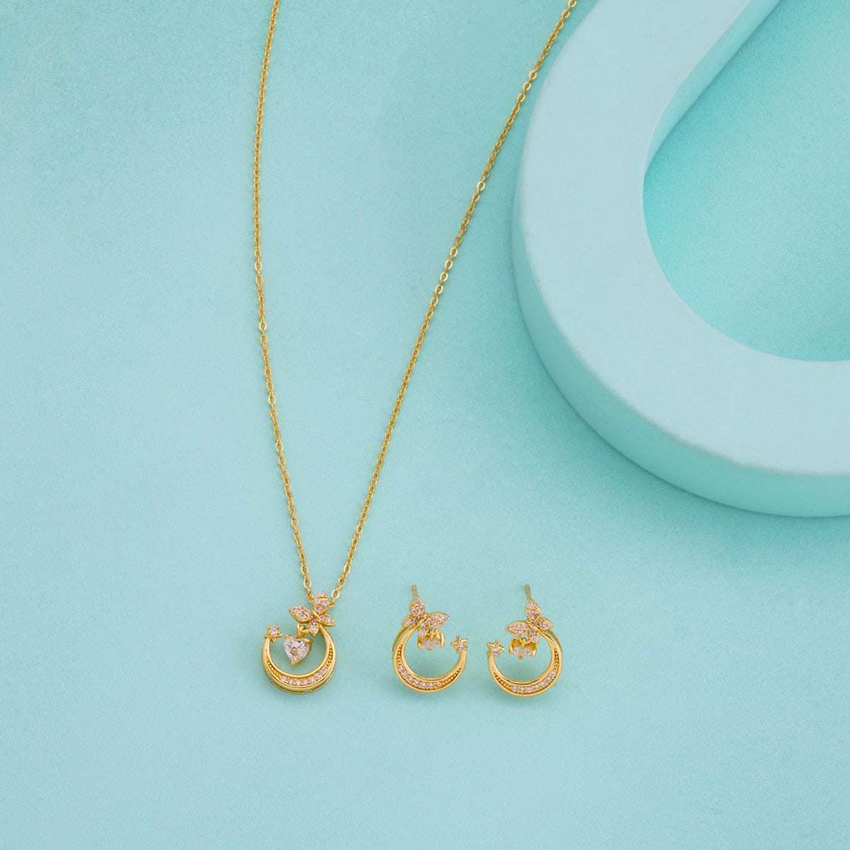 Trendy Zircon Necklace Trendy Necklace 195945