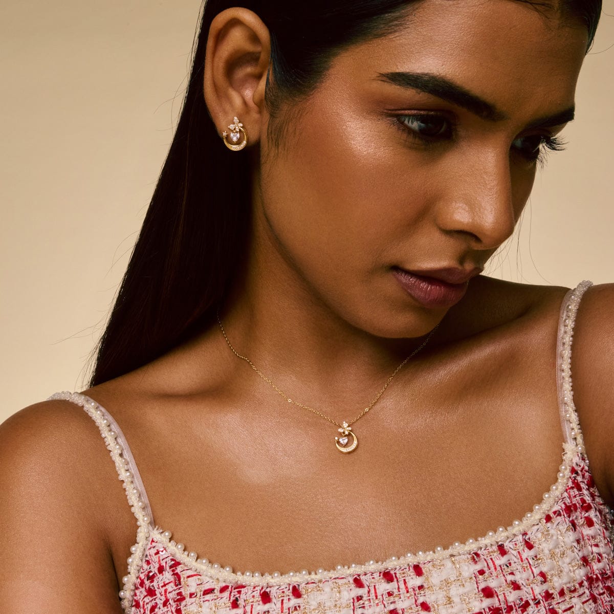 Trendy Zircon Necklace Trendy Necklace 195945