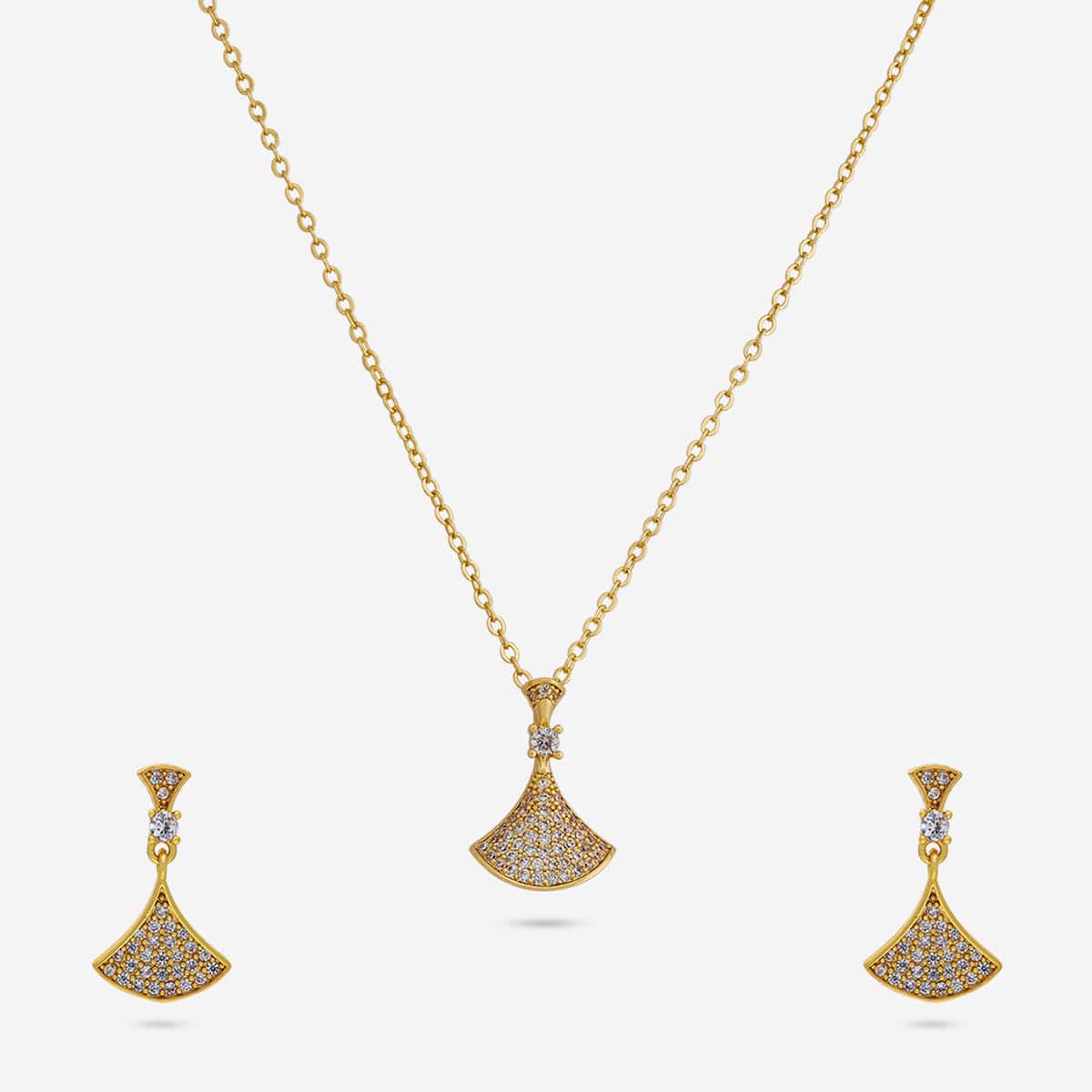 Trendy Zircon Necklace Trendy Necklace 195960