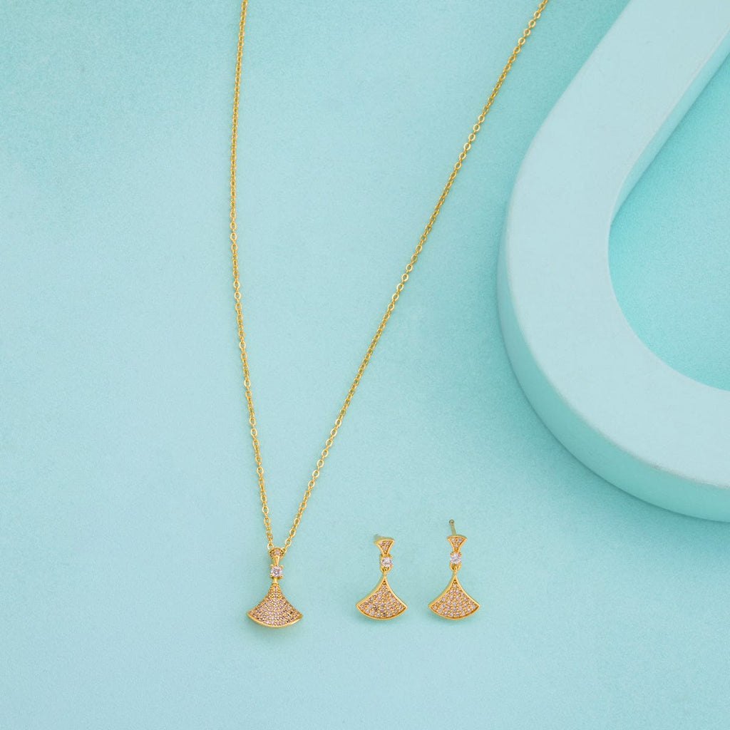 Trendy Zircon Necklace Trendy Necklace 195960