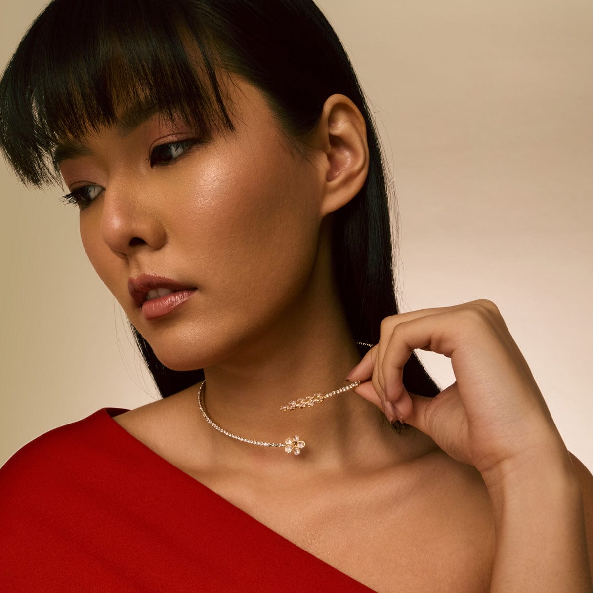 Trendy Zircon Necklace Trendy Necklace 195982