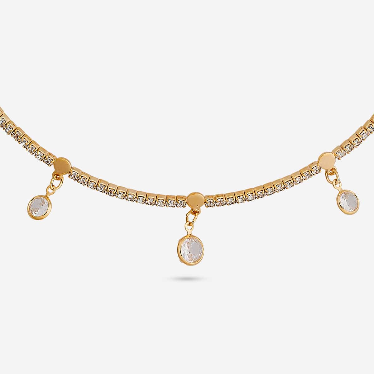 Trendy Zircon Necklace Trendy Necklace 195984