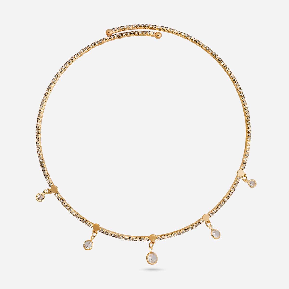 Trendy Zircon Necklace Trendy Necklace 195984