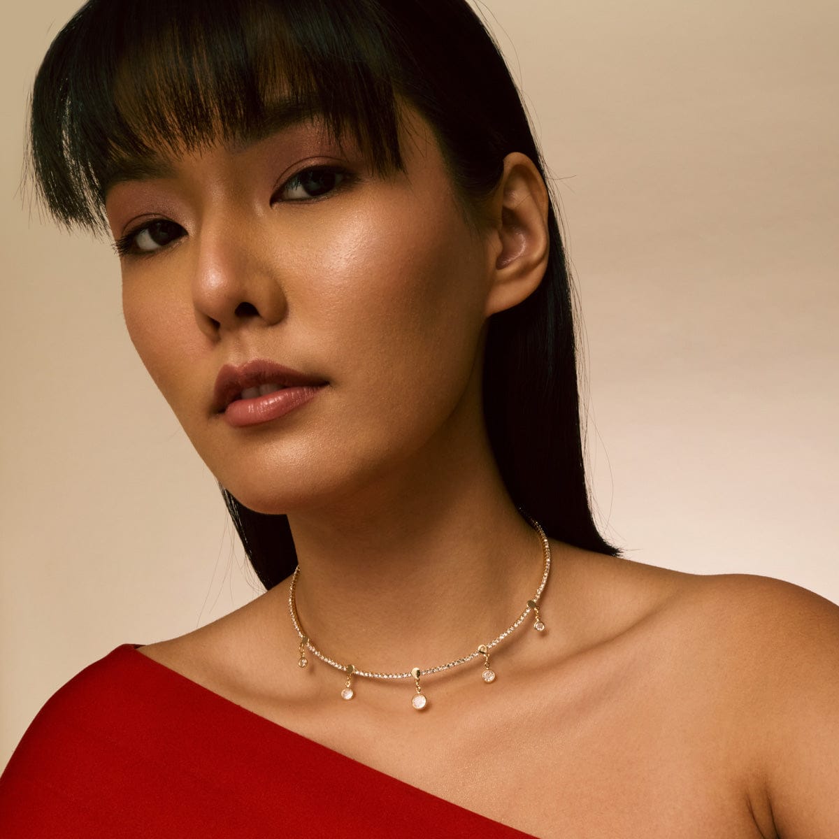 Trendy Zircon Necklace Trendy Necklace 195984