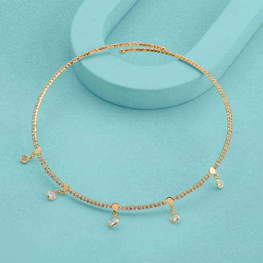 Trendy Zircon Necklace Trendy Necklace 195984
