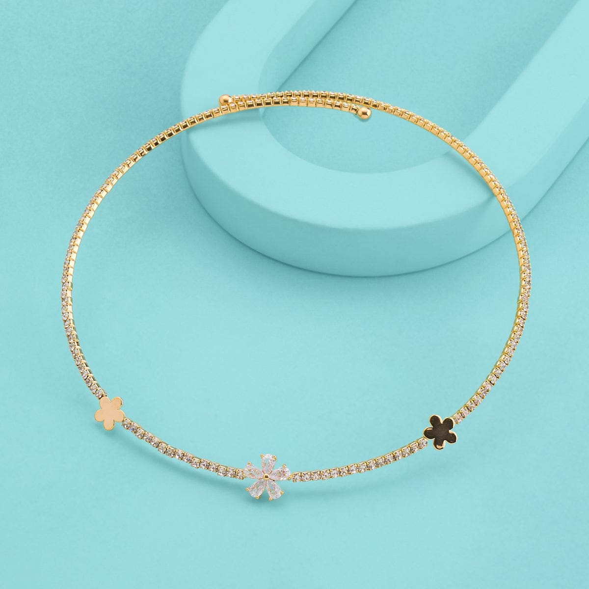 Trendy Zircon Necklace Trendy Necklace 195985