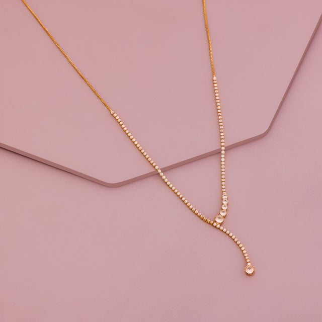 Trendy Zircon Necklace Trendy Necklace 198060