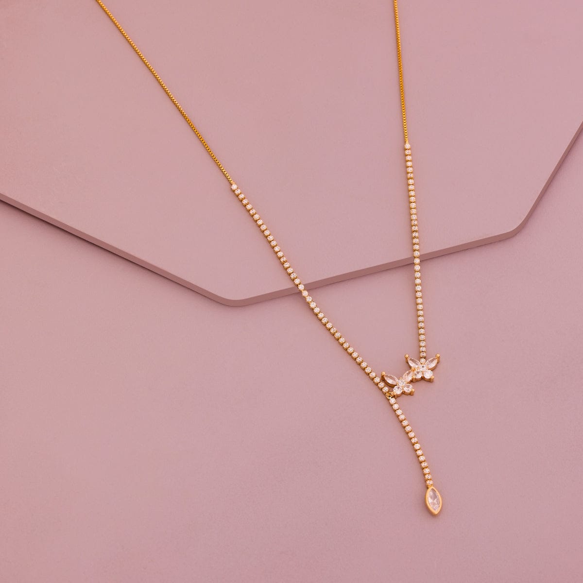 Trendy Zircon Necklace Trendy Necklace 198061
