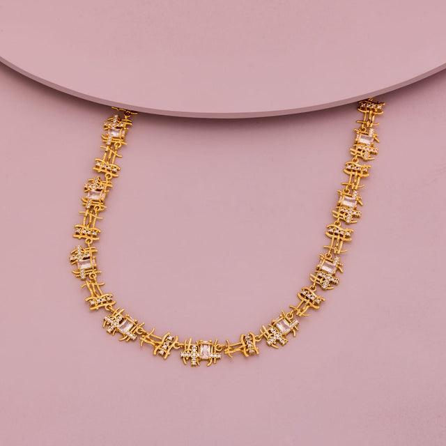 Trendy Zircon Necklace Trendy Necklace 198477