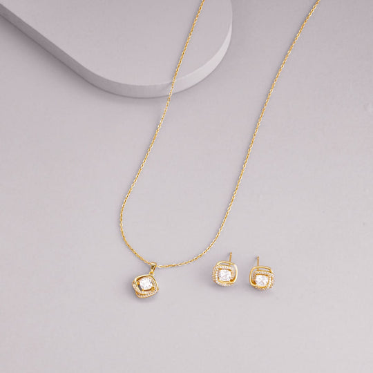Trendy Zircon Necklace Trendy Necklace 203606