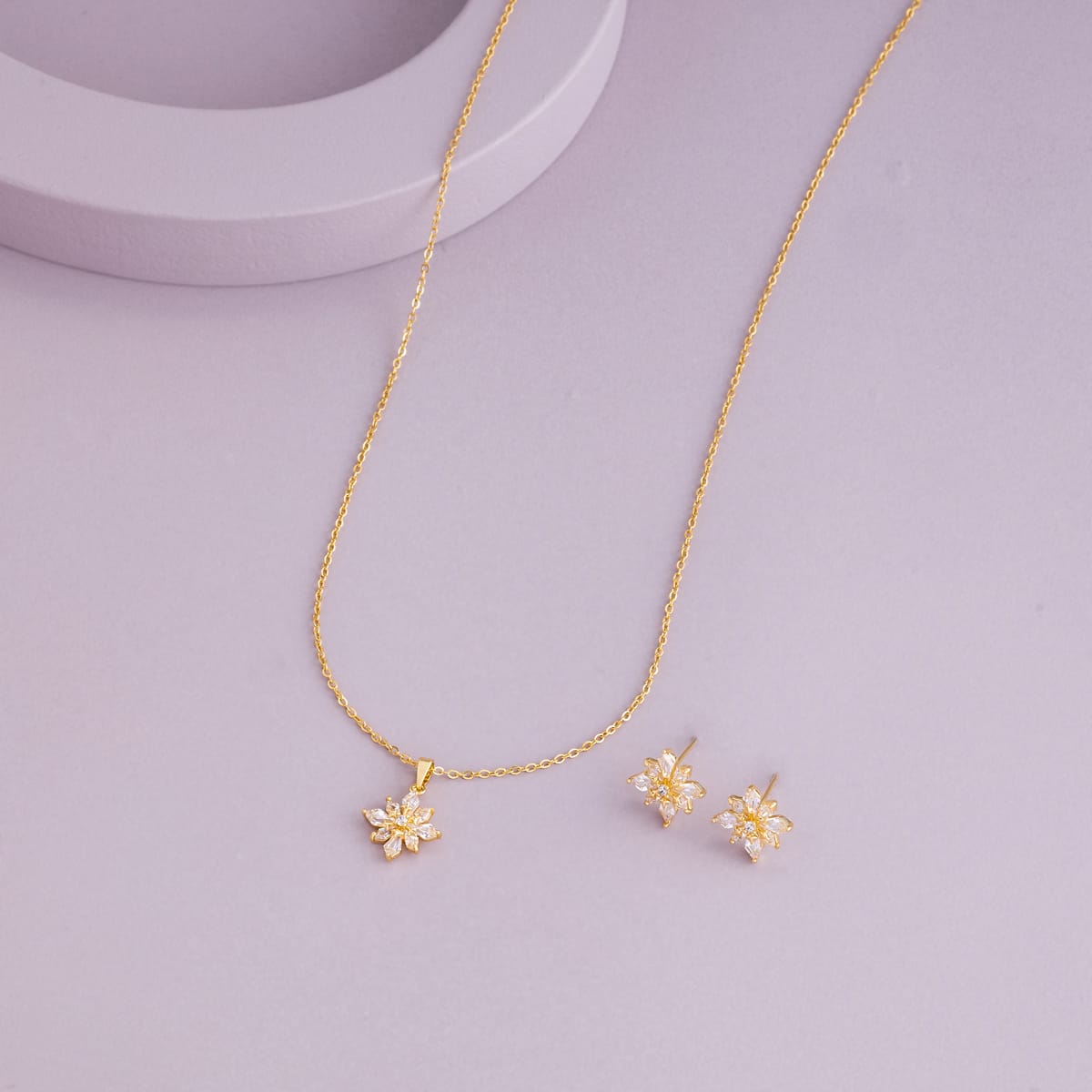 Trendy Zircon Necklace Trendy Necklace 203608