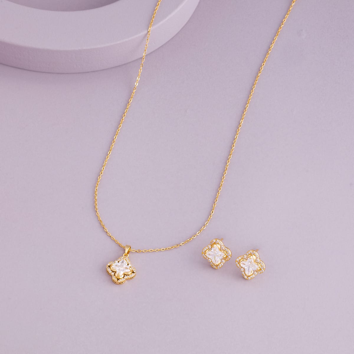 Trendy Zircon Necklace Trendy Necklace 203609