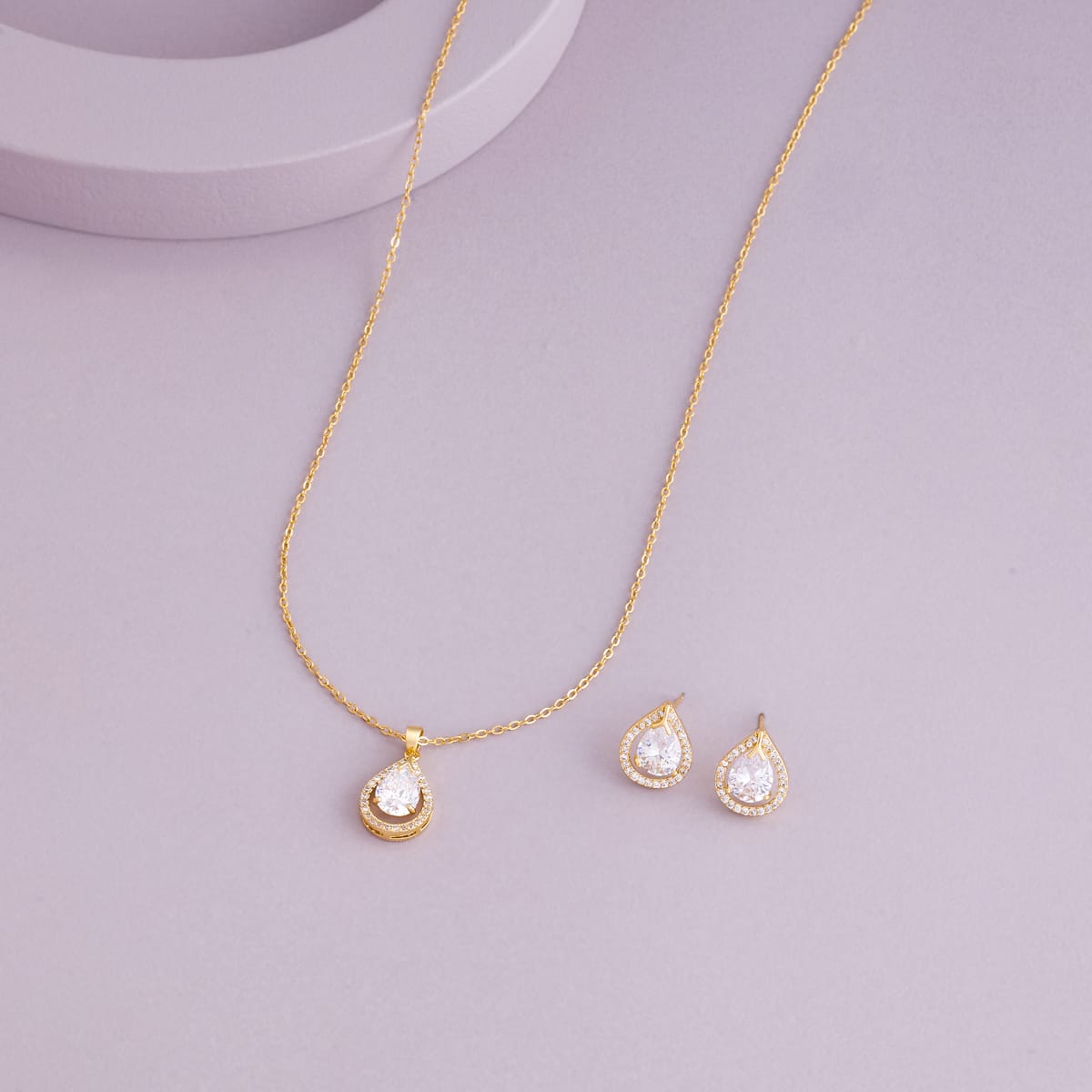 Trendy Zircon Necklace Trendy Necklace 203639