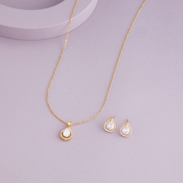 Trendy Zircon Necklace Trendy Necklace 203639