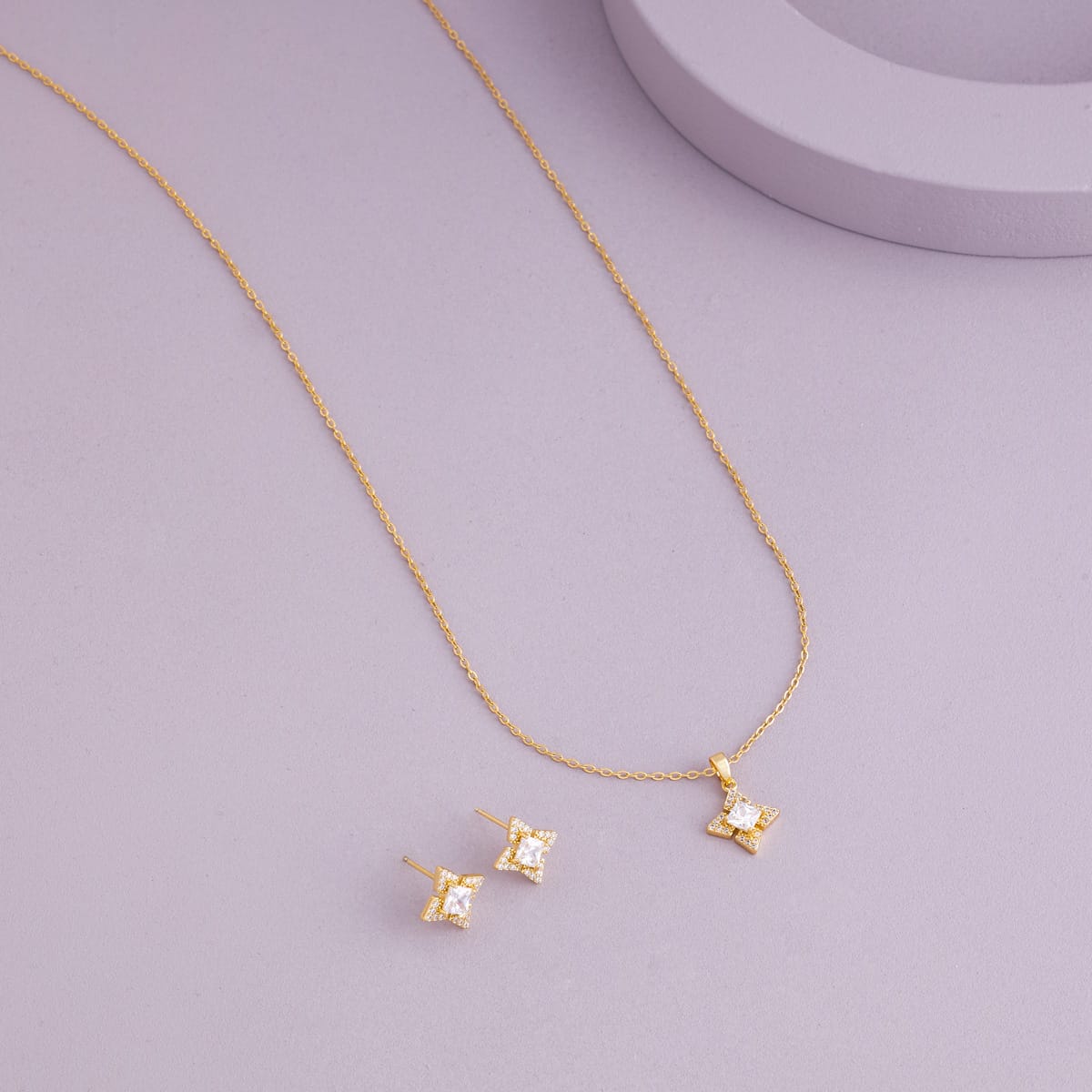 Trendy Zircon Necklace Trendy Necklace 203640