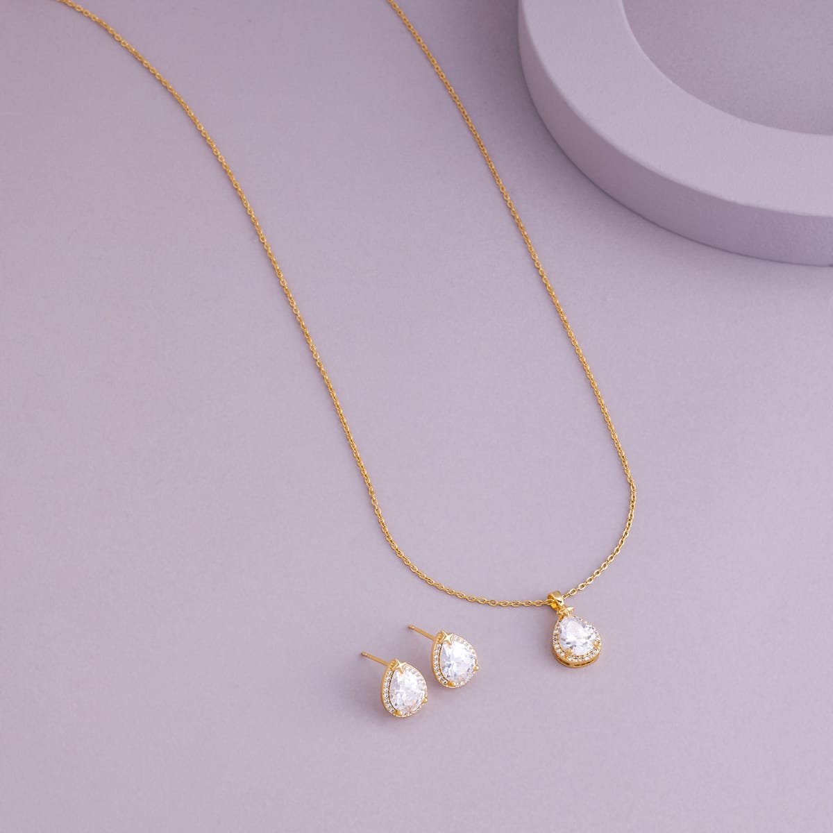 Trendy Zircon Necklace Trendy Necklace 203641