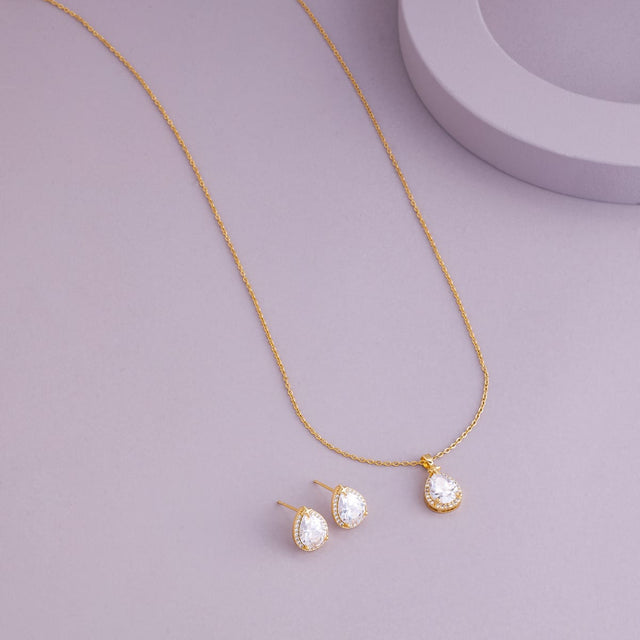 Trendy Zircon Necklace Trendy Necklace 203641