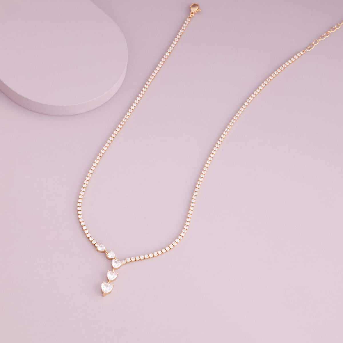 Trendy Zircon Necklace Trendy Necklace 204038