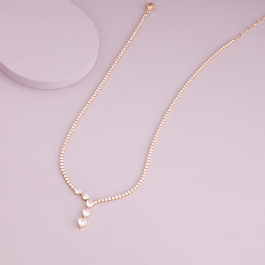Trendy Zircon Necklace Trendy Necklace 204038