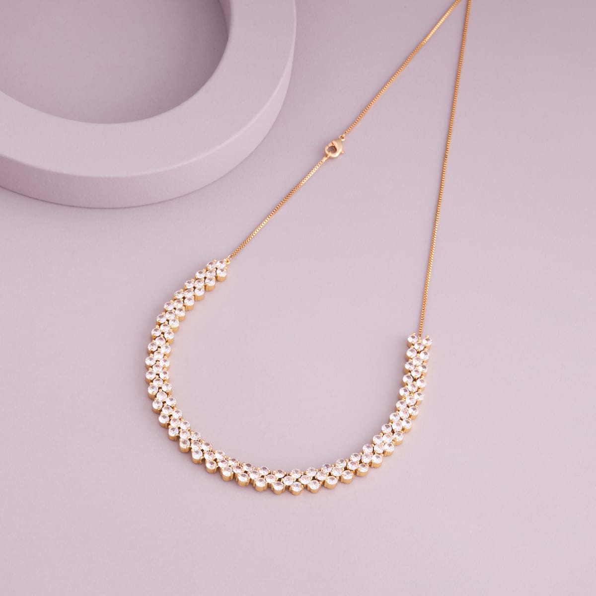 Trendy Zircon Necklace Trendy Necklace 204045