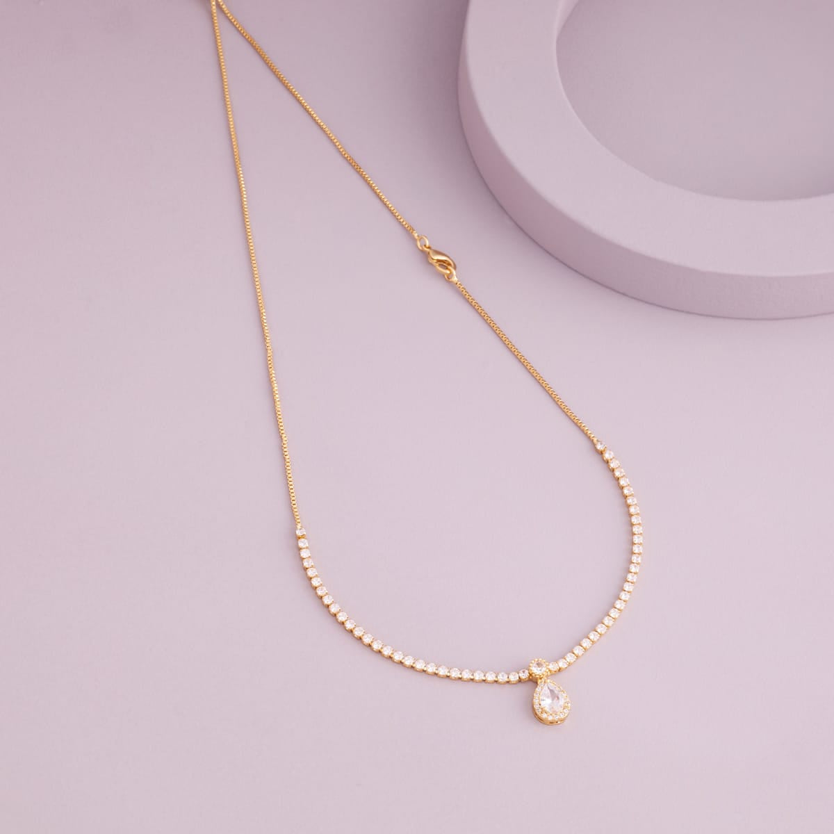 Trendy Zircon Necklace Trendy Necklace 204047