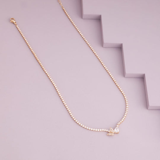 Trendy Zircon Necklace Trendy Necklace 204236