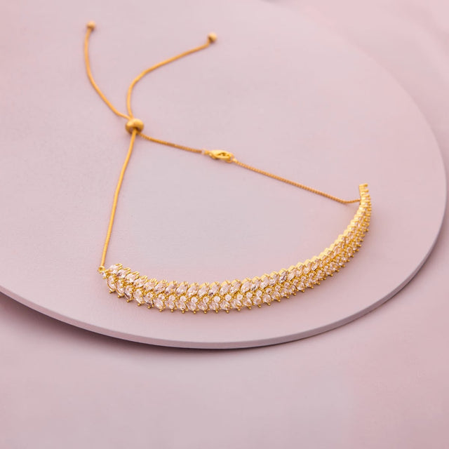 Trendy Zircon Necklace Trendy Necklace 204266
