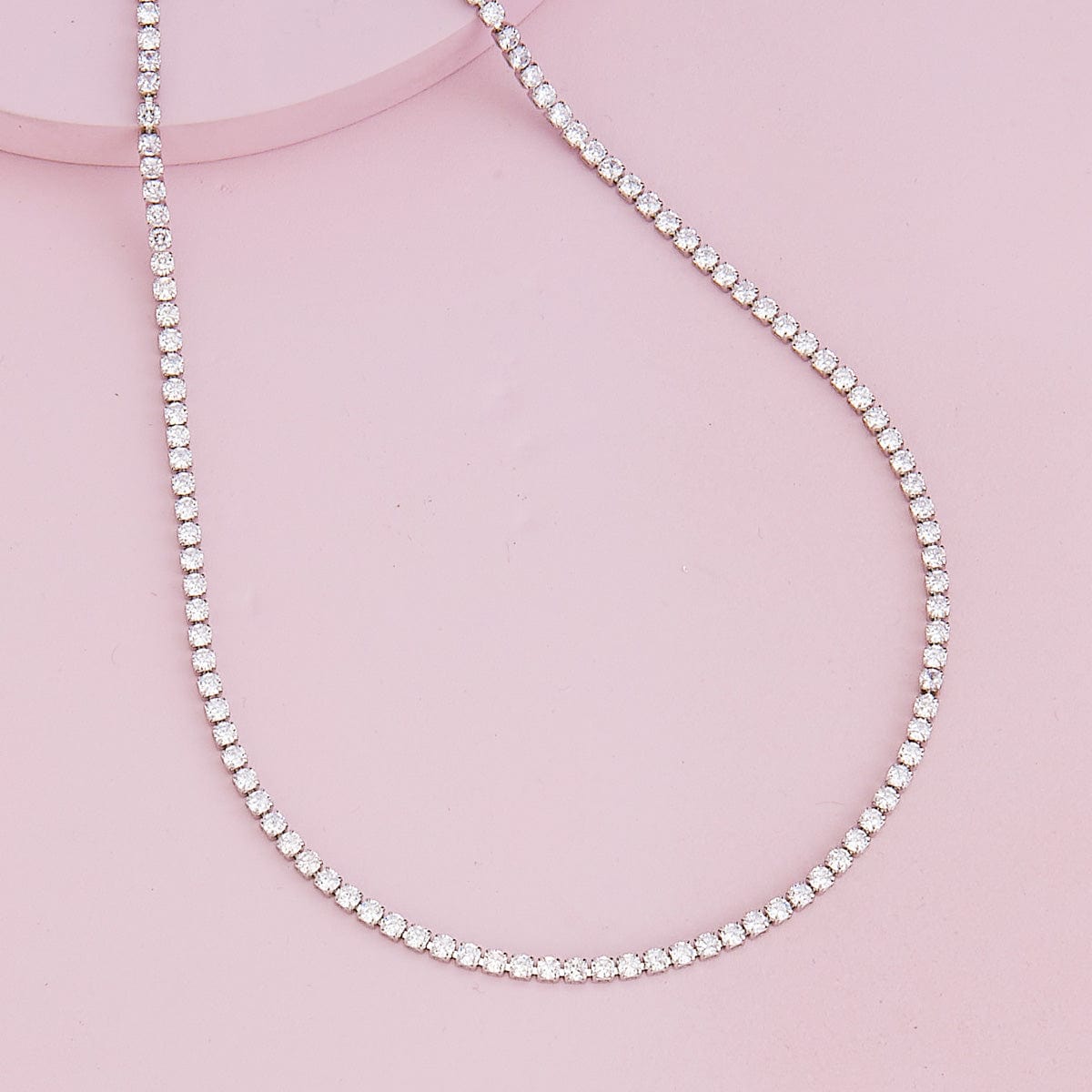 Trendy Zircon Necklace Trendy Necklace 128612