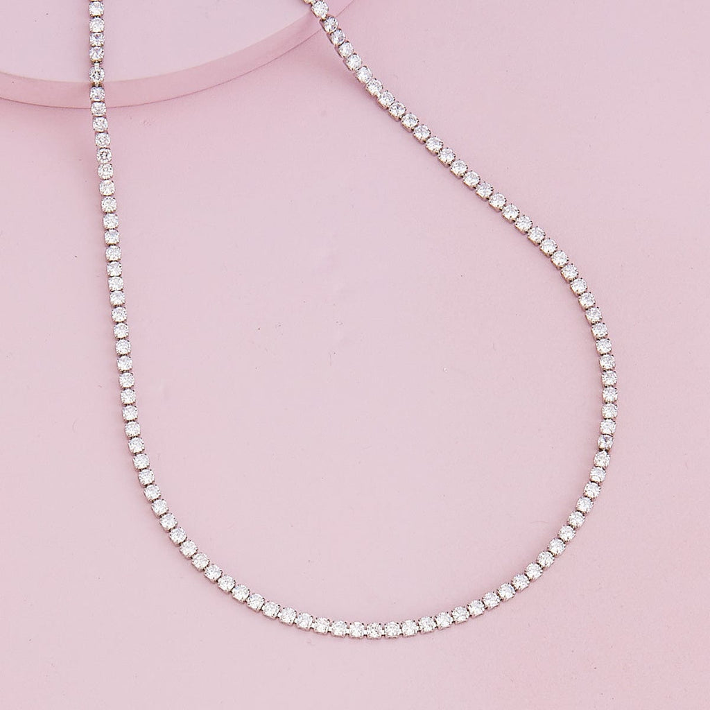 Trendy Zircon Necklace Trendy Necklace 128612