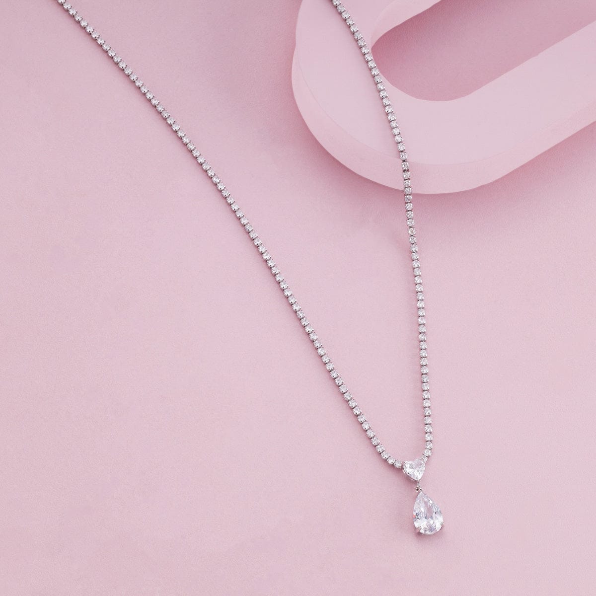 Trendy Zircon Necklace Trendy Necklace 167080