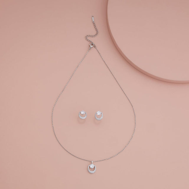 Trendy Zircon Necklace Trendy Necklace 178679