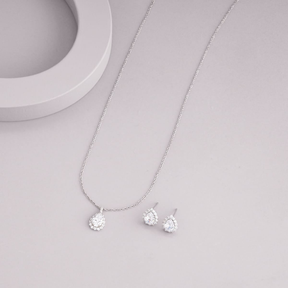 Trendy Zircon Necklace Trendy Necklace 186046