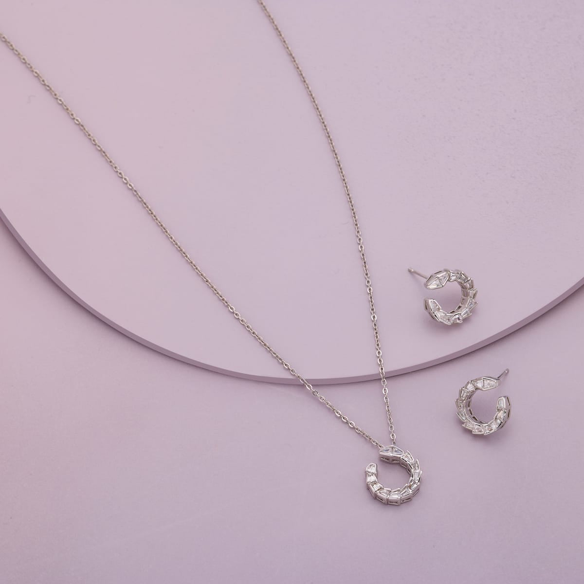 Trendy Zircon Necklace Trendy Necklace 186047