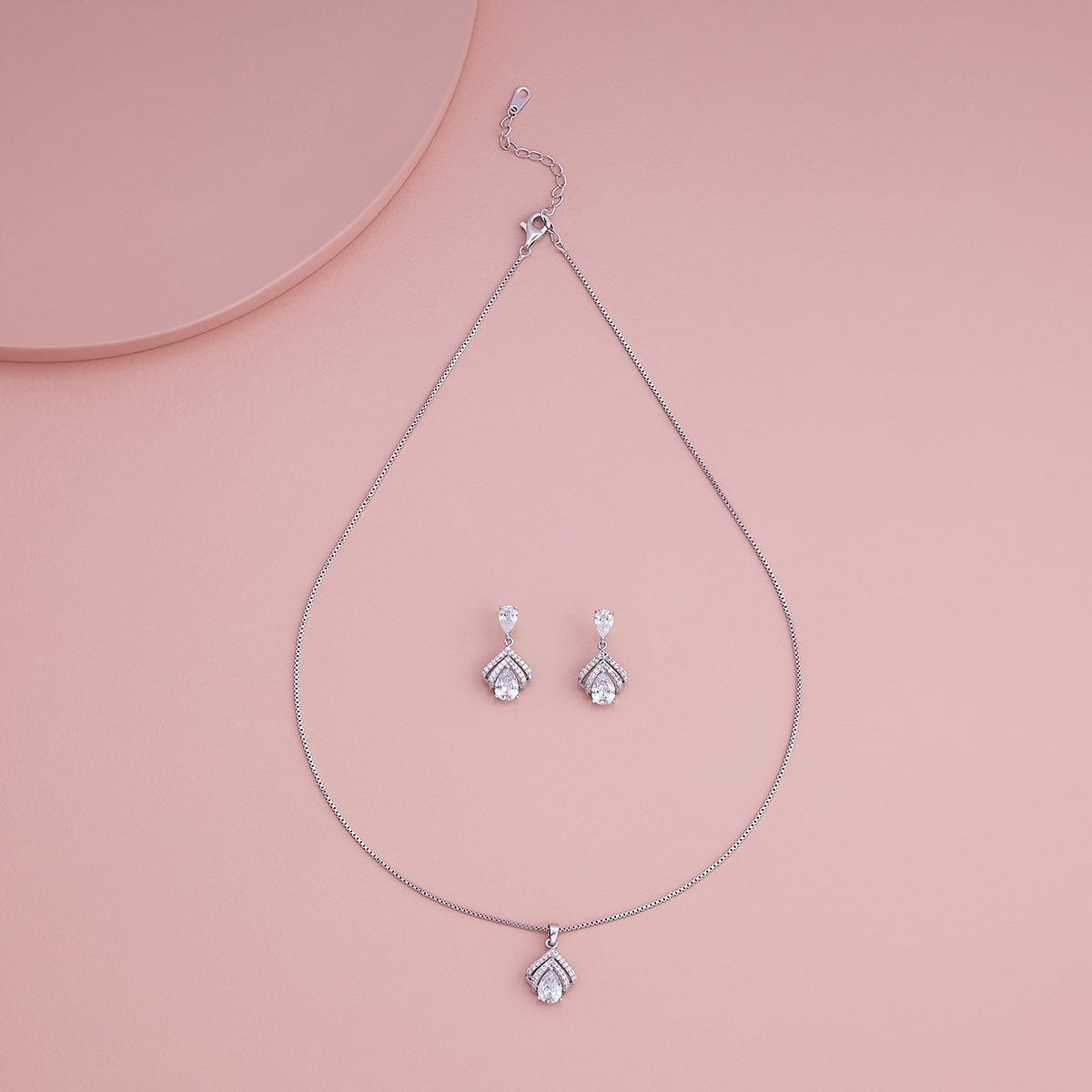 Trendy Zircon Necklace Trendy Necklace 186049