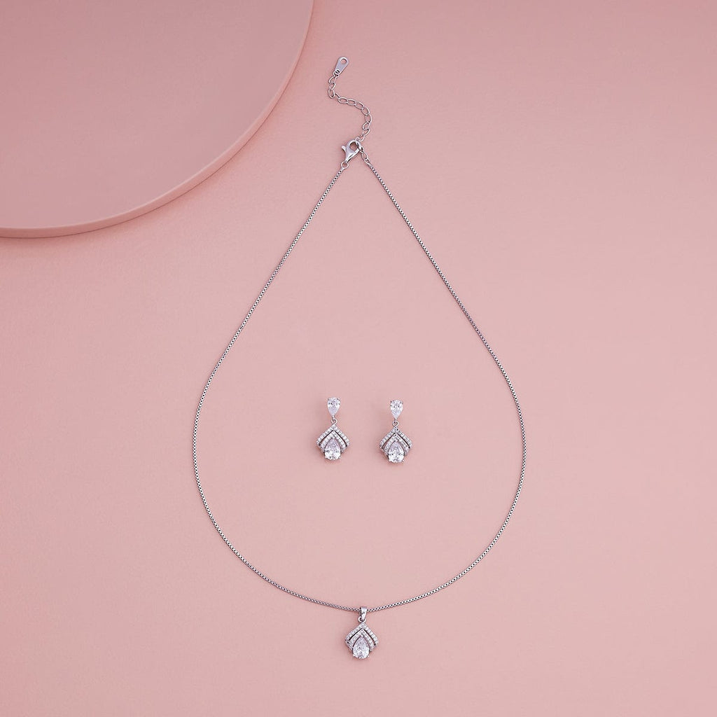 Trendy Zircon Necklace Trendy Necklace 186049