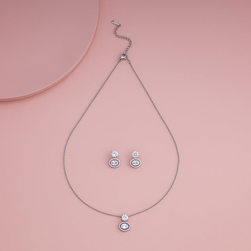 Trendy Zircon Necklace Trendy Necklace 186070