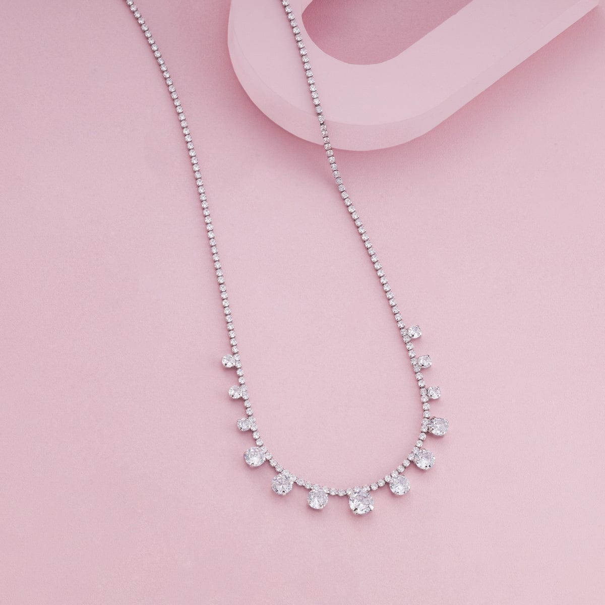 Trendy Zircon Necklace Trendy Necklace 189401