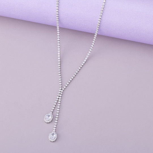 Trendy Zircon Necklace Trendy Necklace 189403